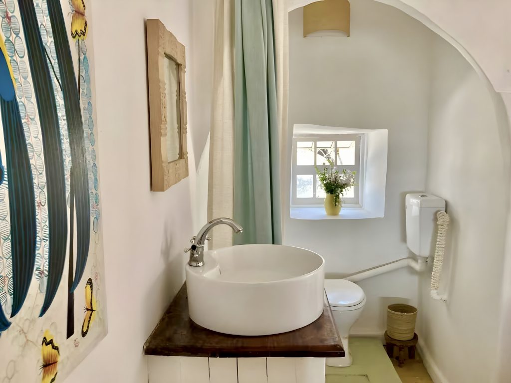 Our cottage bathroom.